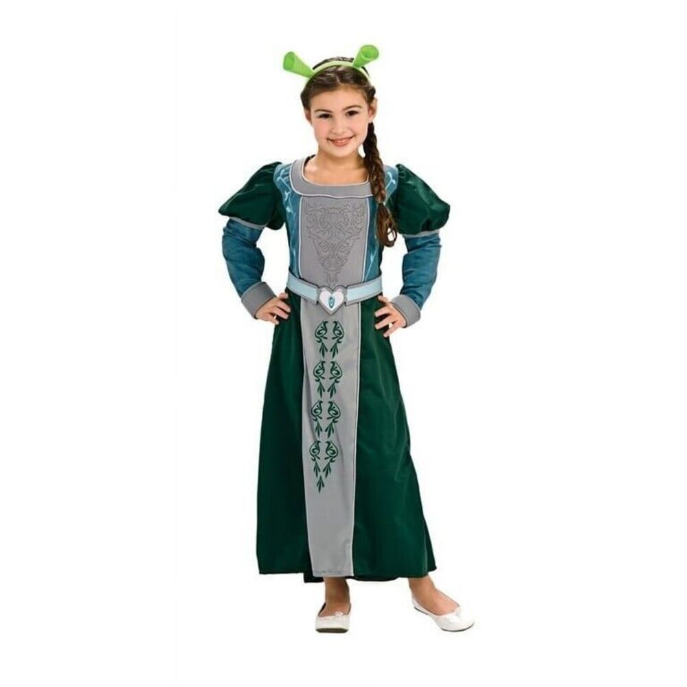 Shrek Princess Fiona Costume Child Size Large Rubies